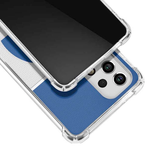 NFL Los Angeles Rams Zone Block Galaxy A53 5G Clear Case