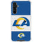 NFL Los Angeles Rams Zone Block Galaxy A54 5G Clear Case