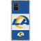 NFL Los Angeles Rams Zone Block Galaxy A71 5G Clear Case