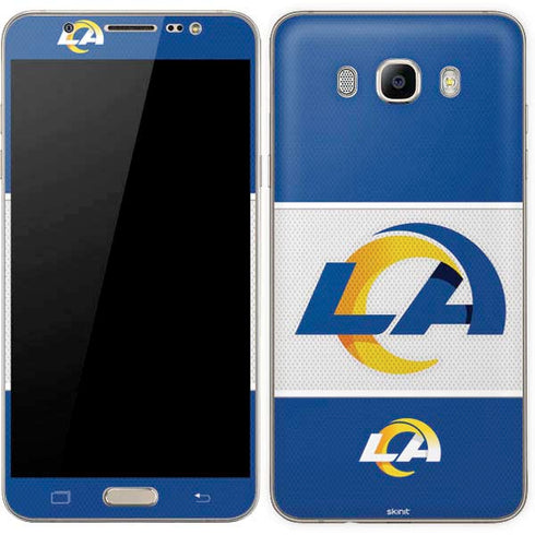 NFL Los Angeles Rams Zone Block Galaxy J7 Skin