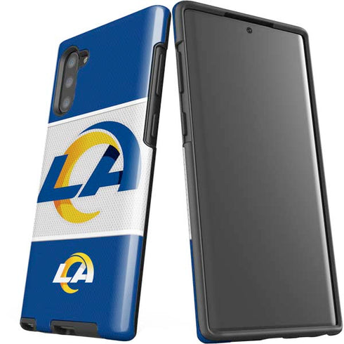 NFL Los Angeles Rams Zone Block Galaxy Note 10 Pro Case