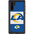 NFL Los Angeles Rams Zone Block Galaxy Note 10 Waterproof Case