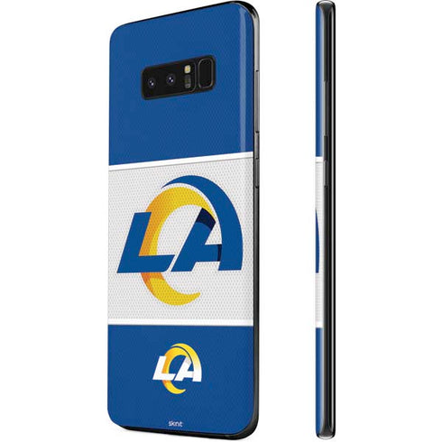 NFL Los Angeles Rams Zone Block Galaxy Note 8 Skin