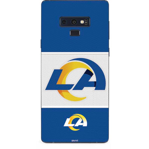 NFL Los Angeles Rams Zone Block Galaxy Note 9 Skin