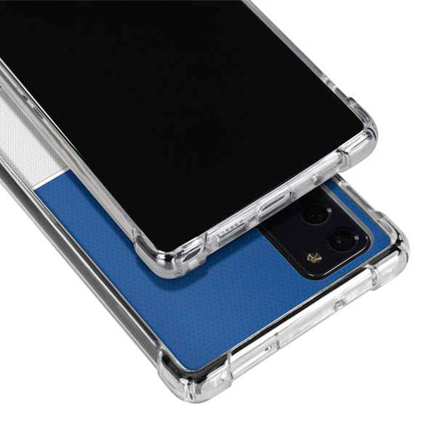 NFL Los Angeles Rams Zone Block Galaxy Note20 5G Clear Case
