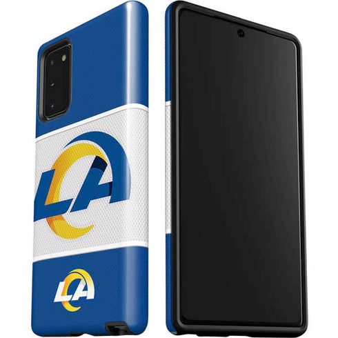 NFL Los Angeles Rams Zone Block Galaxy Note20 5G Pro Case