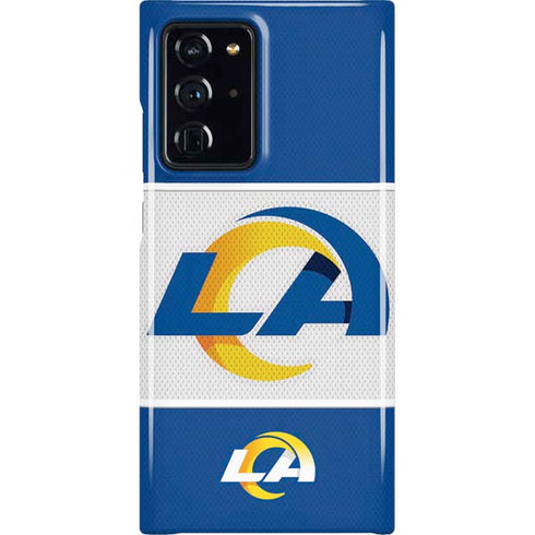 NFL Los Angeles Rams Zone Block Galaxy Note20 Ultra 5G Lite Case