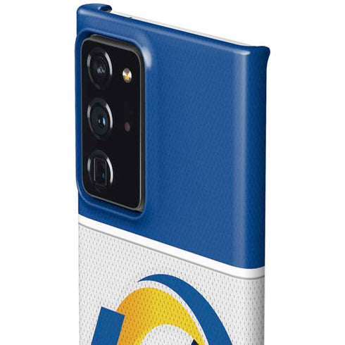 NFL Los Angeles Rams Zone Block Galaxy Note20 Ultra 5G Lite Case