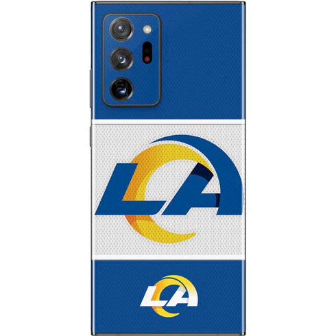 NFL Los Angeles Rams Zone Block Galaxy Note20 Ultra 5G Skin