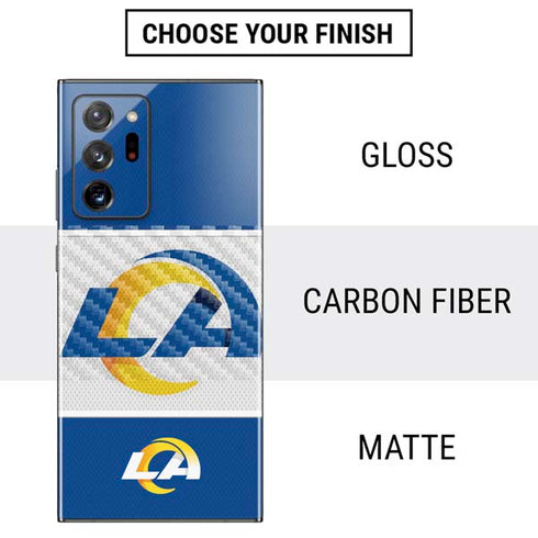 NFL Los Angeles Rams Zone Block Galaxy Note20 Ultra 5G Skin