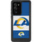 NFL Los Angeles Rams Zone Block Galaxy Note20 Ultra 5G Waterproof Case