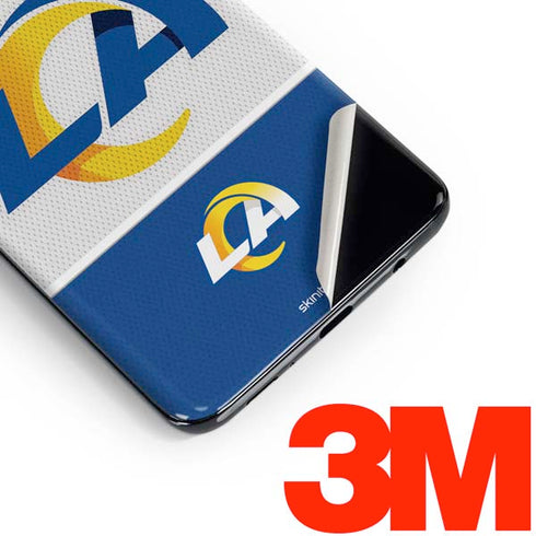 NFL Los Angeles Rams Zone Block Galaxy S10 Skin