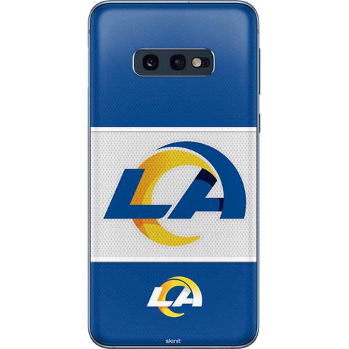 NFL Los Angeles Rams Zone Block Galaxy S10e Skin