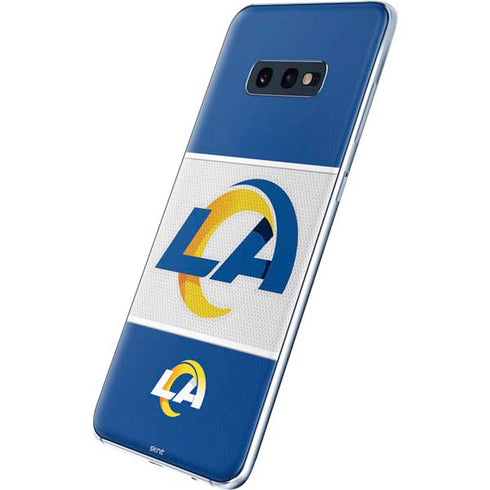 NFL Los Angeles Rams Zone Block Galaxy S10e Skin