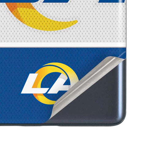 NFL Los Angeles Rams Zone Block Galaxy S20 Fan Edition Skin