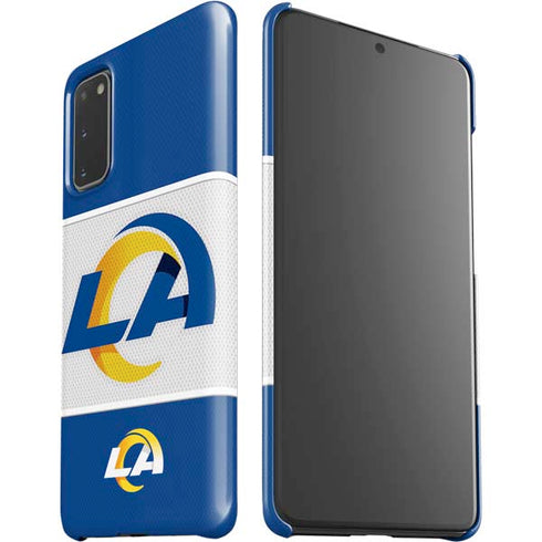 NFL Los Angeles Rams Zone Block Galaxy S20 Lite Case