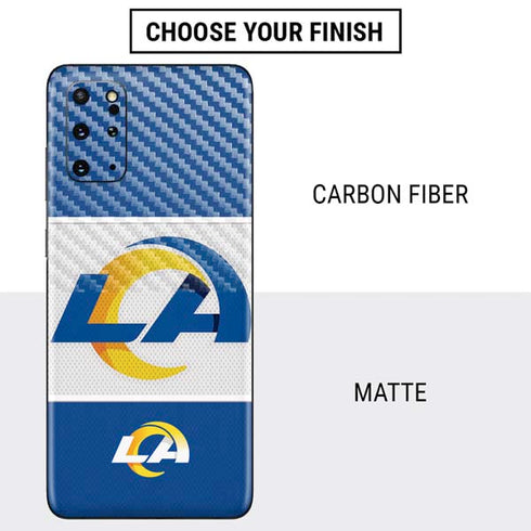 NFL Los Angeles Rams Zone Block Galaxy S20 Plus Skin