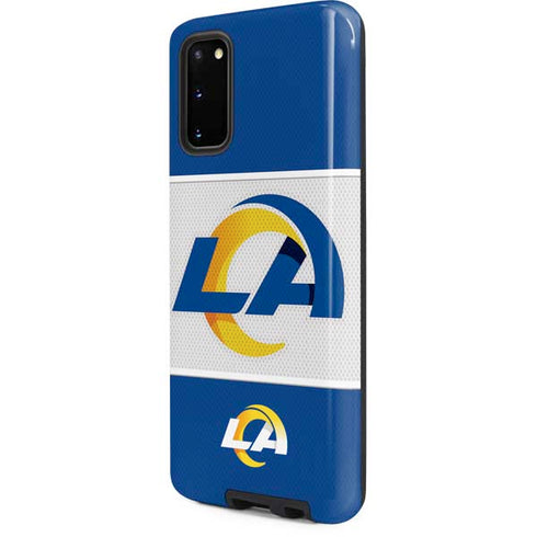 NFL Los Angeles Rams Zone Block Galaxy S20 Pro Case