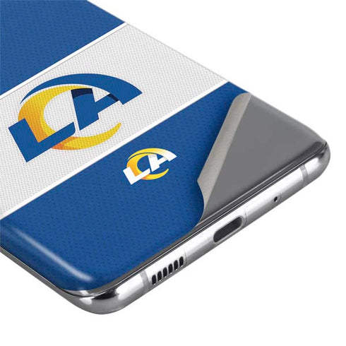 NFL Los Angeles Rams Zone Block Galaxy S20 Ultra 5G Skin