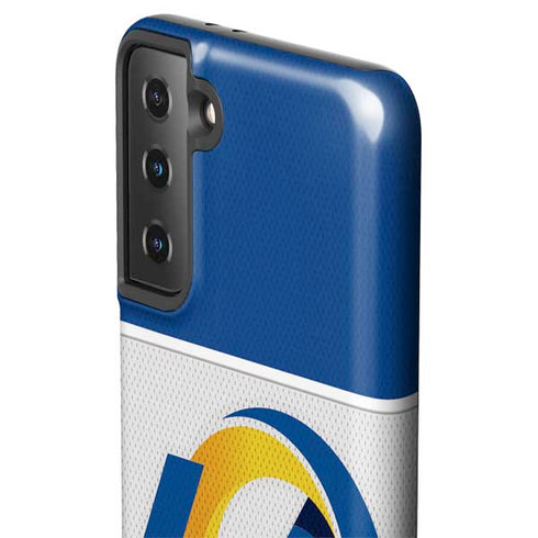 NFL Los Angeles Rams Zone Block Galaxy S21 Plus 5G Pro Case