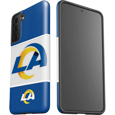NFL Los Angeles Rams Zone Block Galaxy S21 Plus 5G Pro Case