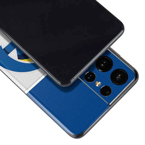 NFL Los Angeles Rams Zone Block Galaxy S21 Ultra 5G Skin