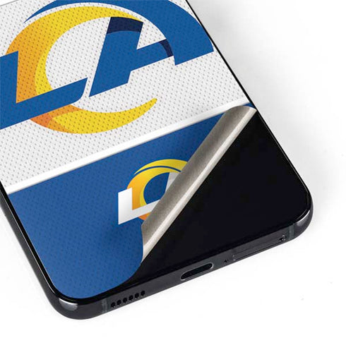 NFL Los Angeles Rams Zone Block Galaxy S22 Plus Skin