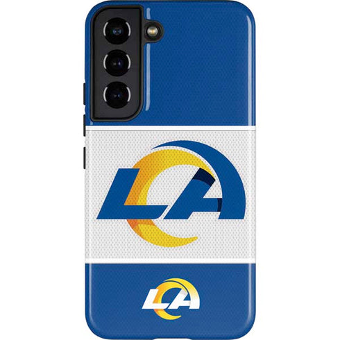 NFL Los Angeles Rams Zone Block Galaxy S22 Pro Case