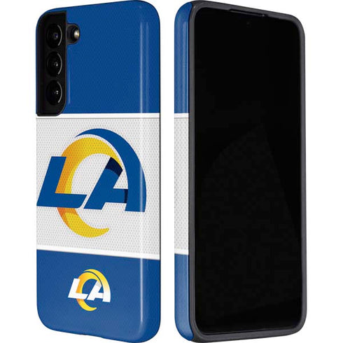 NFL Los Angeles Rams Zone Block Galaxy S22 Pro Case