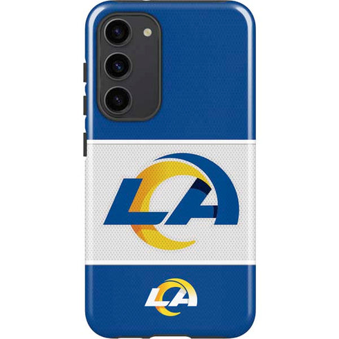 NFL Los Angeles Rams Zone Block Galaxy S23 Plus Pro Case