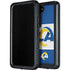 NFL Los Angeles Rams Zone Block Galaxy S23 Plus Waterproof Case