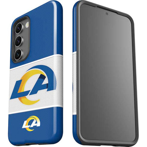 NFL Los Angeles Rams Zone Block Galaxy S23 Pro Case