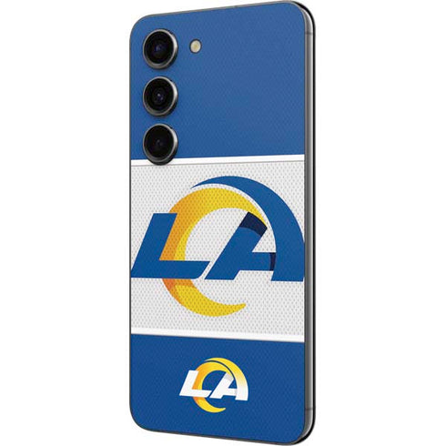 NFL Los Angeles Rams Zone Block Galaxy S23 Skin
