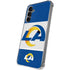 NFL Los Angeles Rams Zone Block Galaxy S24 Plus Clear Case