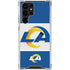 NFL Los Angeles Rams Zone Block Galaxy S24 Ultra Clear Case