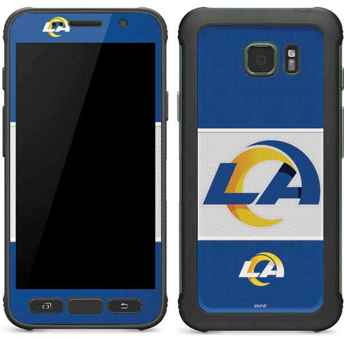 NFL Los Angeles Rams Zone Block Galaxy S7 Active Skin