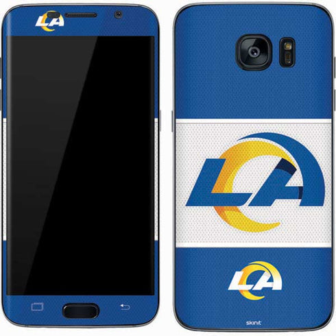 NFL Los Angeles Rams Zone Block Galaxy S7 Skin