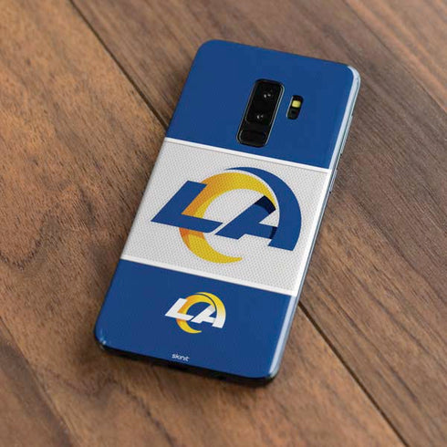 NFL Los Angeles Rams Zone Block Galaxy S9 Plus Skin
