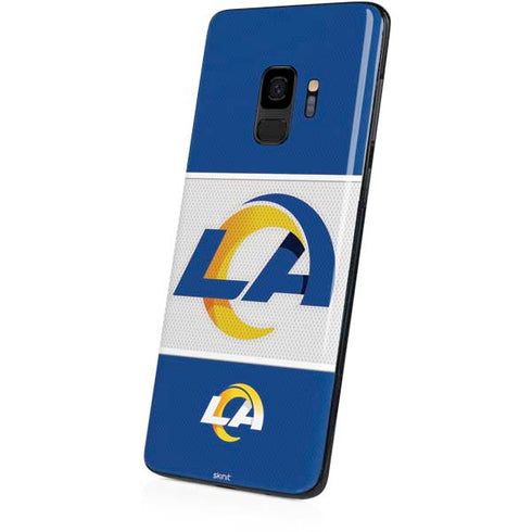 NFL Los Angeles Rams Zone Block Galaxy S9 Skin