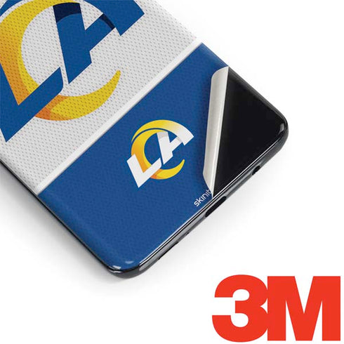 NFL Los Angeles Rams Zone Block Galaxy S9 Skin