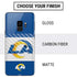 NFL Los Angeles Rams Zone Block Galaxy S9 Skin