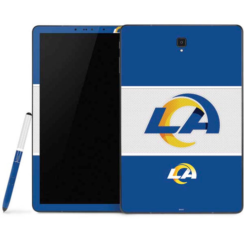 NFL Los Angeles Rams Zone Block Samsung Galaxy Tab Skin