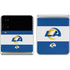 NFL Los Angeles Rams Zone Block Galaxy Z Flip4 5G Skin