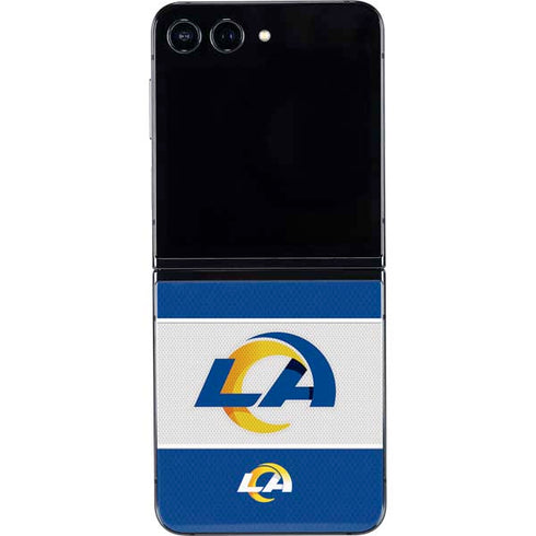 NFL Los Angeles Rams Zone Block Galaxy Z Flip5 5G Skin