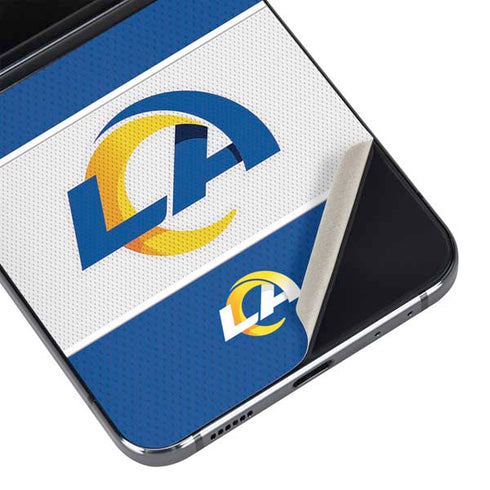 NFL Los Angeles Rams Zone Block Galaxy Z Flip5 5G Skin