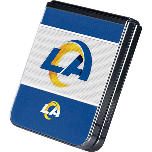 NFL Los Angeles Rams Zone Block Galaxy Z Flip5 5G Skin