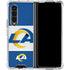 NFL Los Angeles Rams Zone Block Galaxy Z Fold4 5G Clear Case