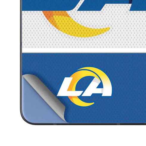 NFL Los Angeles Rams Zone Block Galaxy Z Fold5 5G Skin