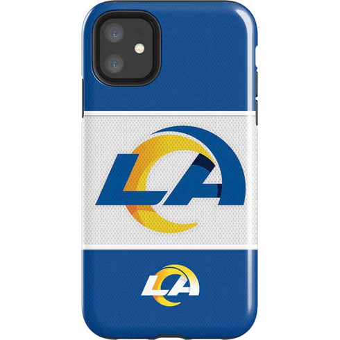 NFL Los Angeles Rams Zone Block iPhone 11 Impact Case