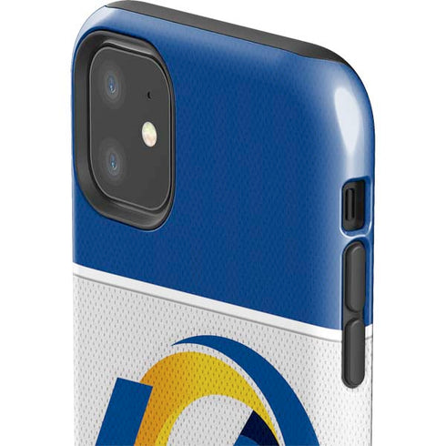 NFL Los Angeles Rams Zone Block iPhone 11 Impact Case